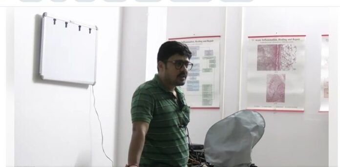 Microscopic Wonders: Understanding Microbiology Impact on Life by Dr. Sourav Pal, Real Classroom Demonstration at Santiniketan Medical College and Hospital